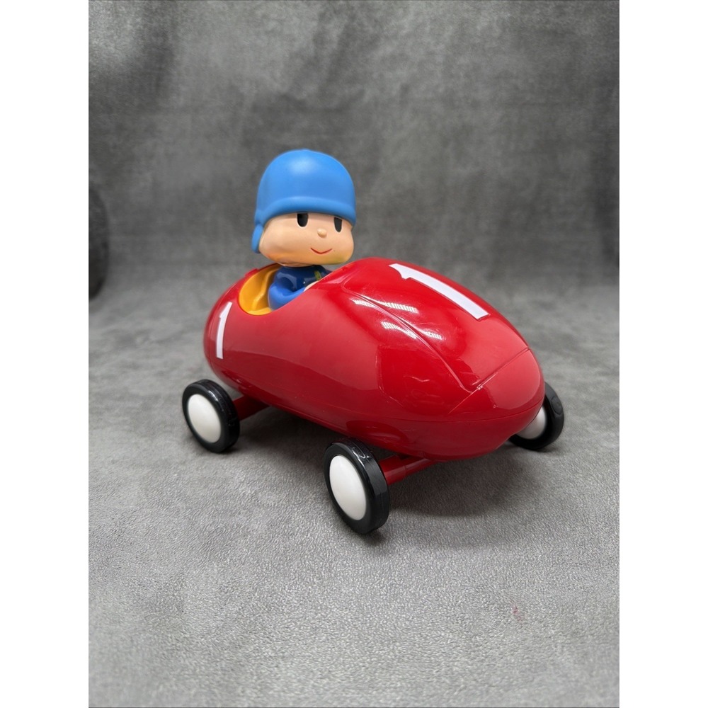 Pocoyo Bump N' Go Race Red Toy Vehicle Zinkia Entertainment Bandai